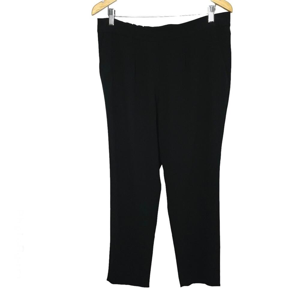R | Label The Reset Black Elastic Stretch Pants High Rise Pull-on Large